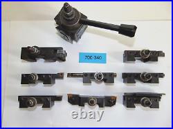 Big Lot of Quick Change toolpost withvarious tools & holders Phase II Yuasa DTM