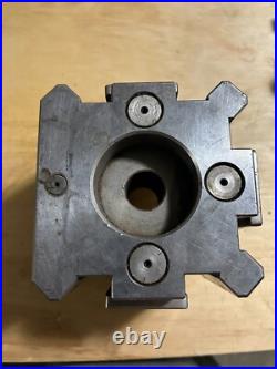 Boni AG Type 125 3 side QCTP Quick change tool post & 2 holders 18+ swing lathe Boni AG Type 125 3 side QCTP Quick change tool post & 2 holders 18+ swing lathe