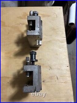Boni AG Type 125 3 side QCTP Quick change tool post & 2 holders 18+ swing lathe Boni AG Type 125 3 side QCTP Quick change tool post & 2 holders 18+ swing lathe