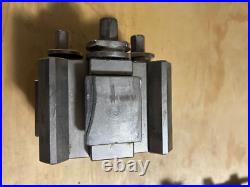 Boni AG Type 125 3 side QCTP Quick change tool post & 2 holders 18+ swing lathe Boni AG Type 125 3 side QCTP Quick change tool post & 2 holders 18+ swing lathe
