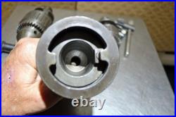 Bridgeport R8 Master Quick Change Tool Master & 2 Holders With Jacobs Chucks-E2897