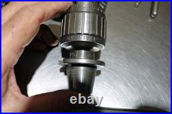 Bridgeport R8 Master Quick Change Tool Master & 2 Holders With Jacobs Chucks-E2897