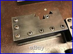 C3 & JFK D4 Lathe Quick Change Tool Holder (KDK Style) with 5 Indexable Holders