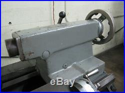 CADILLAC 14 x 22 Manual Engine Lathe with Bison Chuck, Quick Change Tool Post