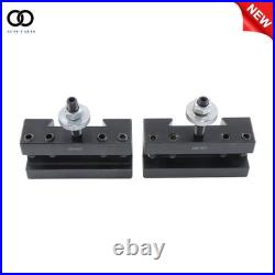 CA 250-444 Wedge Type Quick Change Tool Post Set 6Pcs for 14 20 Lathe Swing