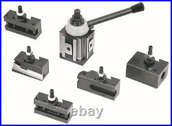 CA#400 Quick Change Tool Post 6 PCS Set CNC Lathe Piston Type For Lathe Swing