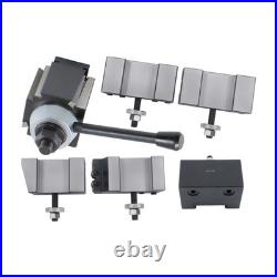 CA Wedge Type Quick Change Tool Post 250 444 14-20 Swing Lathe Set 6 Pcs