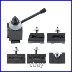 CA Wedge Type Quick Change Tool Post 250 444 14-20 Swing Lathe Set 6 Pcs