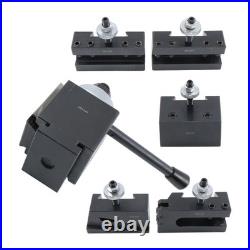 CA Wedge Type Quick Change Tool Post 250 444 14-20 Swing Lathe Set 6 Pcs