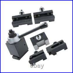 CA Wedge Type Quick Change Tool Post 250 444 14-20 Swing Lathe Set 6 Pcs