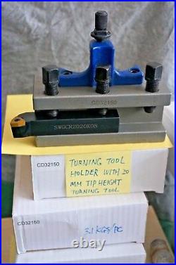 CD32150 Turning Tool Holder For C3 or C Multifix Lathe Quick Change Tool Post CD32150 Turning Tool Holder For C3 or C Multifix Lathe Quick Change Tool Post