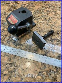 CLEAN! KDK-100 Series QuicK Change Lathe Tool Post, Riser, T-Nut Assmbly L407