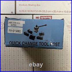CNC AXA Piston Quick Change Tool Post Set 200 Series AXA-250-111
