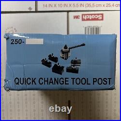CNC AXA Piston Quick Change Tool Post Set 200 Series AXA-250-111