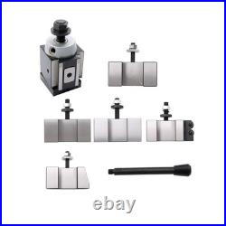 CXA 250-300 13-18 Piston Quick Change Tool Post Lathe Set Fits Swing