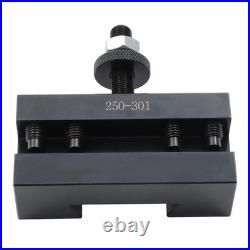 CXA 250-300 13-18 Piston Quick Change Tool Post Lathe Set Fits Swing