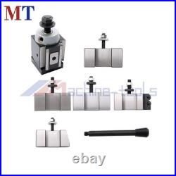 CXA 250-300 Quick Change Tool Post 13-18 Inch Complete Set for Swing Lathes