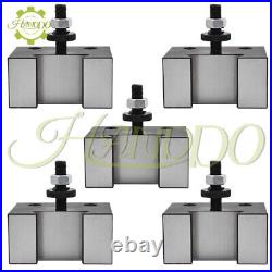 CXA #4 250-304 Heavy Duty Quick Change Tool Post Boring Bar Holder 13-18 5Pcs CXA #4 250-304 Heavy Duty Quick Change Tool Post Boring Bar Holder 13-18 5Pcs