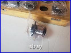 Collis Tool 78930 Quick Change Tap Adapter Set #0 to 7/8 Tap Size Set of 20