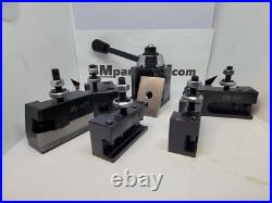 Craftsman 6? Lathe 109 Models OXA Steel Wedge Type Quick Change Tool Post Set