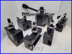 Craftsman 6? Lathe 109 Models OXA Steel Wedge Type Quick Change Tool Post Set