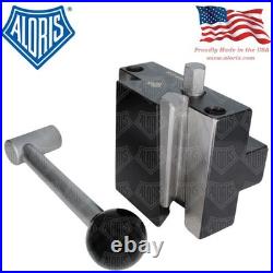 DA-H Universal Mounting Aloris Single-Dovetail Head Lathe quick change