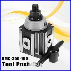 DMC-250-100 Piston Type Locking Tool Post Steel Quick Change 65Mn Steel Tool