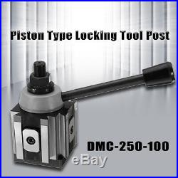 DMC-250-100 Piston Type Locking Tool Post Steel Quick Change 65Mn Steel Tool