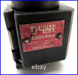 DORIAN SD25AXA QUICK-CHANGE TOOL POST 0 to 12 SWING