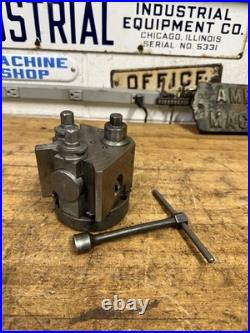 Dicksons Lathe Quick Change Tool Post S2 Taper Attachment