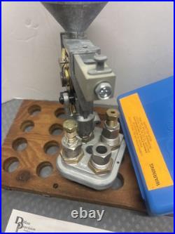 Dillon Rl 550 Quick Change Tool Head Powder Dispenser 3 Die 308 Carbide Lot