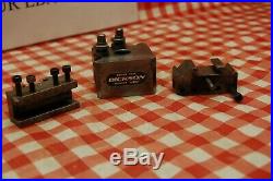 Dixon Quick change tool post & 2 holders for Myford Super 7 ML7 ML7R lathe