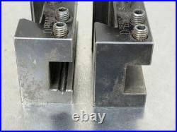 Dorian Lathe Tool Holder Quick Change D35CXA-1, D35CXA-2 Milled to 1 (Lot of 2)