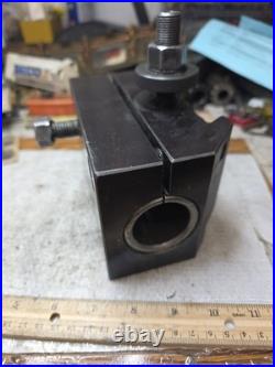 Dorian QITP50N-41 TOOL 2 Diameter Boring Bar Holder Lathe Quick-Change USED Dorian QITP50N-41 TOOL 2 Diameter Boring Bar Holder Lathe Quick-Change USED