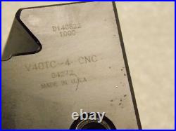 Dorian Quick Change Lathe 1-1/4 Boring Bar Tool Holder Coolant Thru V40tc-4-CNC