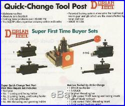 Dorian Quick Change Tool Post SET AXA Up To 12 NEW