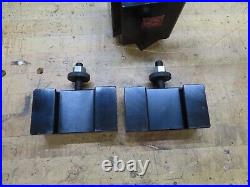 Dorian SD50DA quick change 2 station tool post D50DA-1 & D50DA-2 tool holders Dorian SD50DA quick change 2 station tool post D50DA-1 & D50DA-2 tool holders