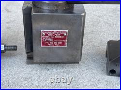 Dorian Sd35cxa Quick Change 2 Position Tool Post + 2 Holders Qitp35-1 & D-35-1-2 Dorian Sd35cxa Quick Change 2 Position Tool Post + 2 Holders Qitp35-1 & D-35-1-2