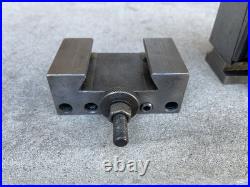 Dorian Sd35cxa Quick Change 2 Position Tool Post + 2 Holders Qitp35-1 & D-35-1-2 Dorian Sd35cxa Quick Change 2 Position Tool Post + 2 Holders Qitp35-1 & D-35-1-2