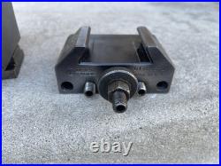 Dorian Sd35cxa Quick Change 2 Position Tool Post + 2 Holders Qitp35-1 & D-35-1-2 Dorian Sd35cxa Quick Change 2 Position Tool Post + 2 Holders Qitp35-1 & D-35-1-2
