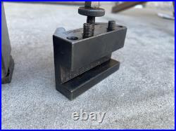 Dorian Sd35cxa Quick Change 2 Position Tool Post + 2 Holders Qitp35-1 & D-35-1-2 Dorian Sd35cxa Quick Change 2 Position Tool Post + 2 Holders Qitp35-1 & D-35-1-2