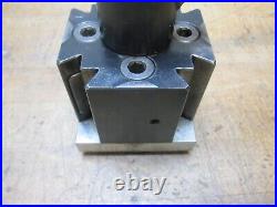 Dorian Tool QITP35 DAMAGED READ DESC. Quadra indexing Quick Change tool post Dorian Tool QITP35 DAMAGED READ DESC. Quadra indexing Quick Change tool post