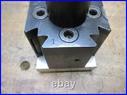 Dorian Tool QITP35 DAMAGED READ DESC. Quadra indexing Quick Change tool post Dorian Tool QITP35 DAMAGED READ DESC. Quadra indexing Quick Change tool post