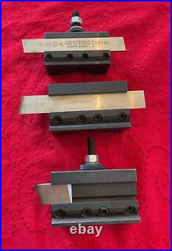 Dorian Tool Quick Change Extra Heavy Cut Off Blade Tool Holders (Qty 3) Dorian Tool Quick Change Extra Heavy Cut Off Blade Tool Holders (Qty 3)