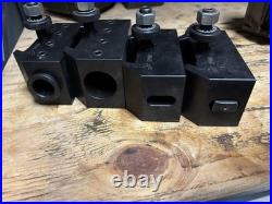 Dorian Tool SDN40CA Super 16 to 20 Lathe Quick Change Tool Post & 13 Holders