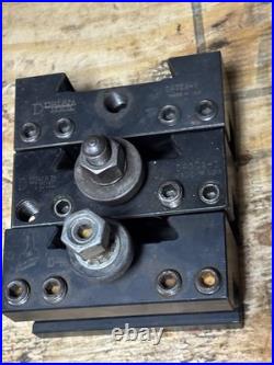 Dorian Tool SDN40CA Super 16 to 20 Lathe Quick Change Tool Post & 13 Holders