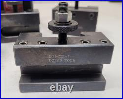 Dorian Tools SD35CXA Quick Change Tool Post with Holders 6 Piece Set