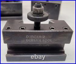 Dorian Tools SD35CXA Quick Change Tool Post with Holders 6 Piece Set
