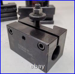 Dorian Tools SD35CXA Quick Change Tool Post with Holders 6 Piece Set