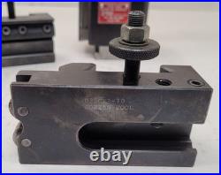 Dorian Tools SD35CXA Quick Change Tool Post with Holders 6 Piece Set